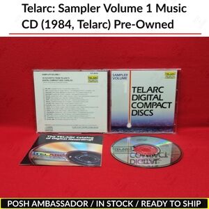 Telarc: Sampler Volume 1 Music CD (1984, Telarc) Pre-Owned
